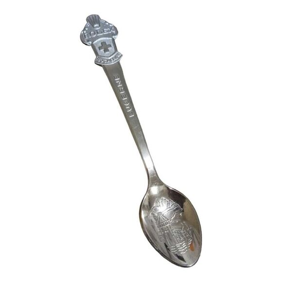Vintage‎ Rolex Souvenir Spoon Bucherer of Switzerland Lucerne - Picture 1 of 5